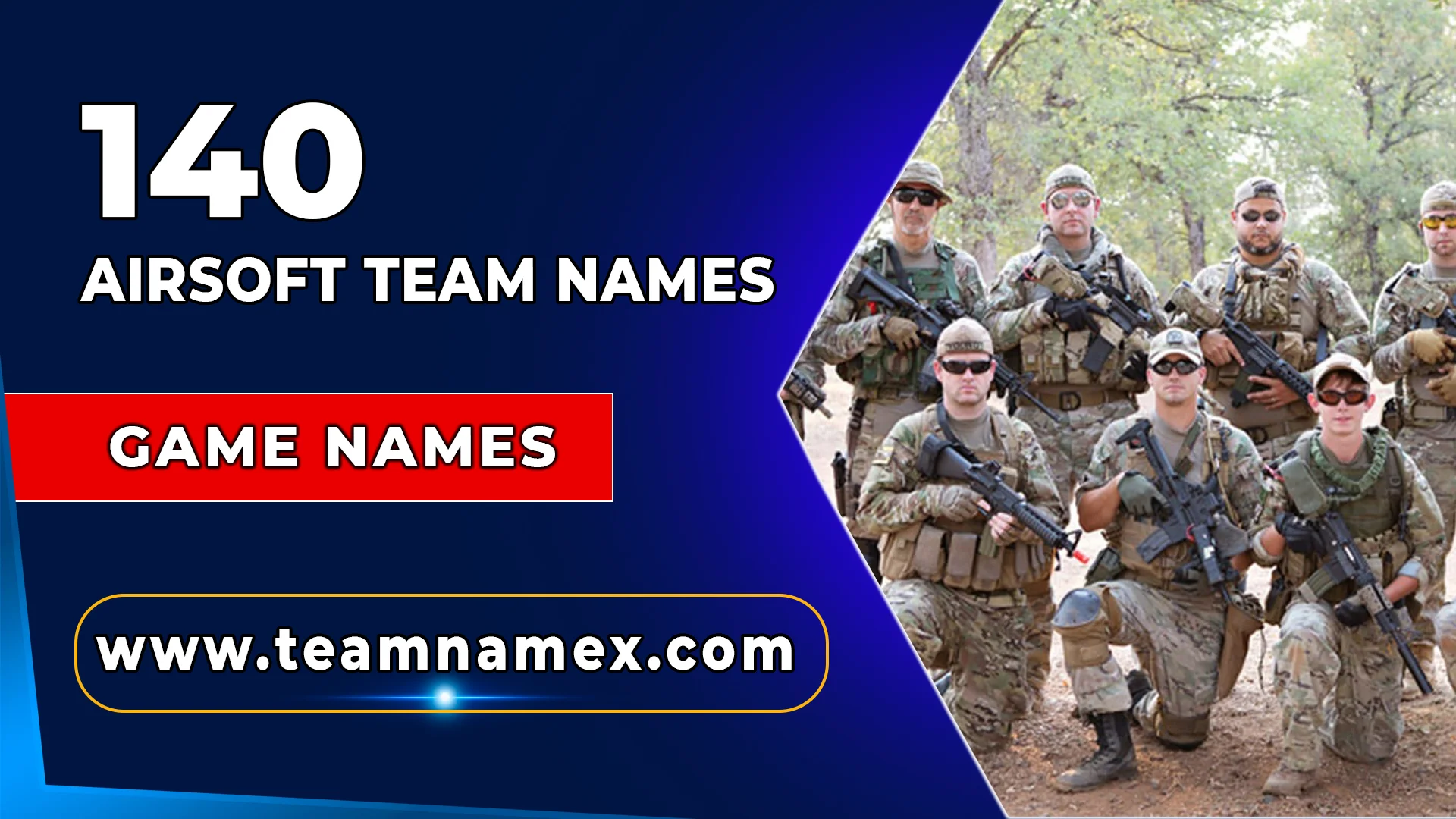 Airsoft Team Names