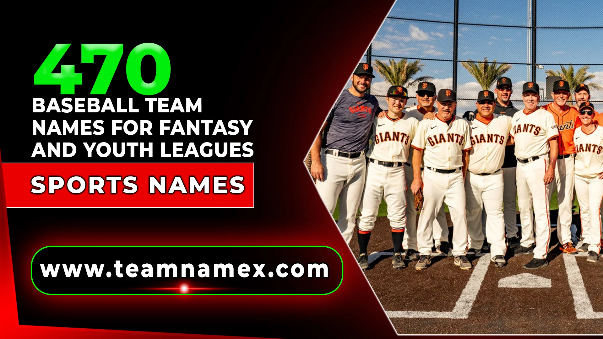 Baseball Team Names for Fantasy and Youth Leagues
