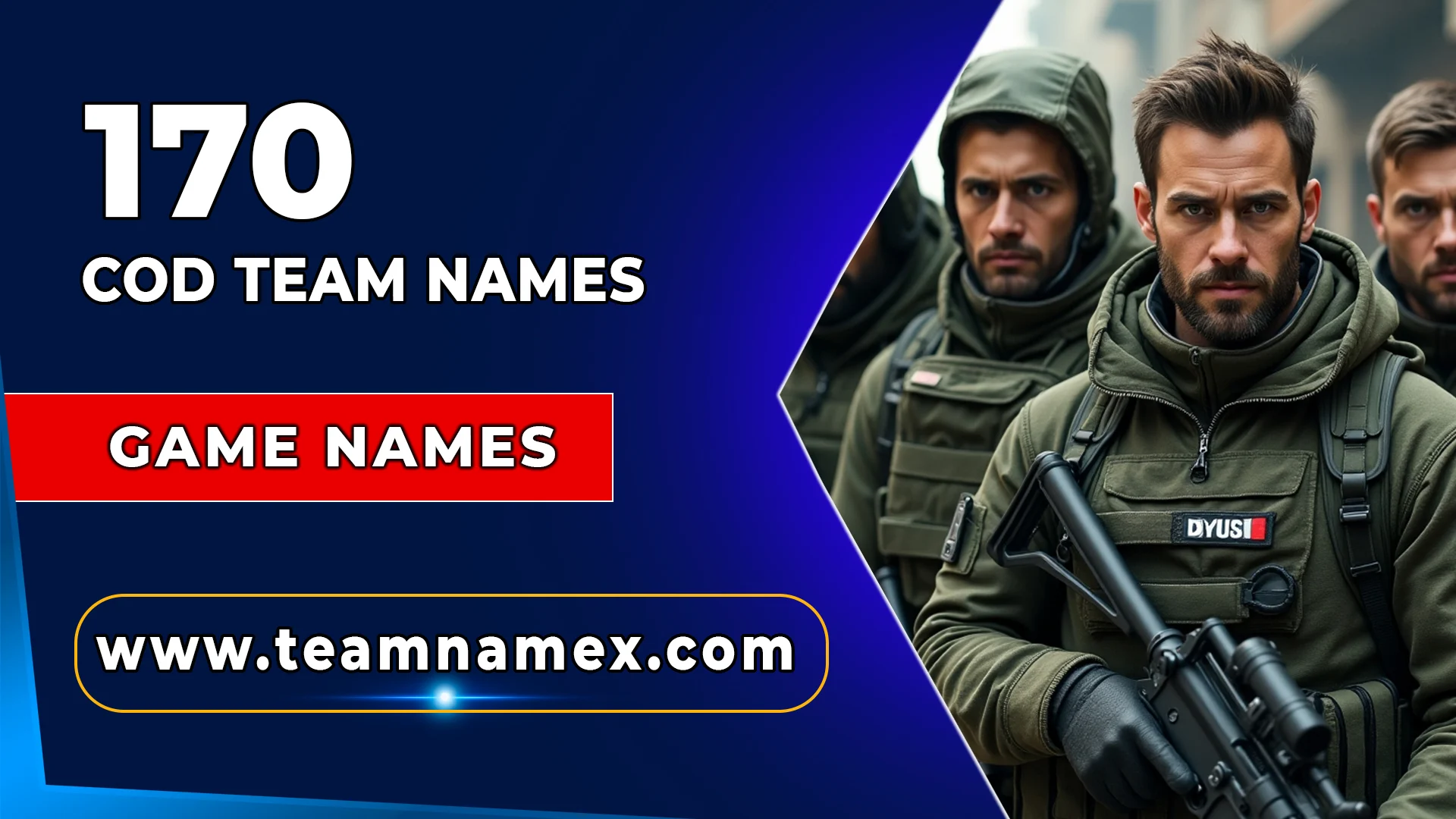 COD Team Names