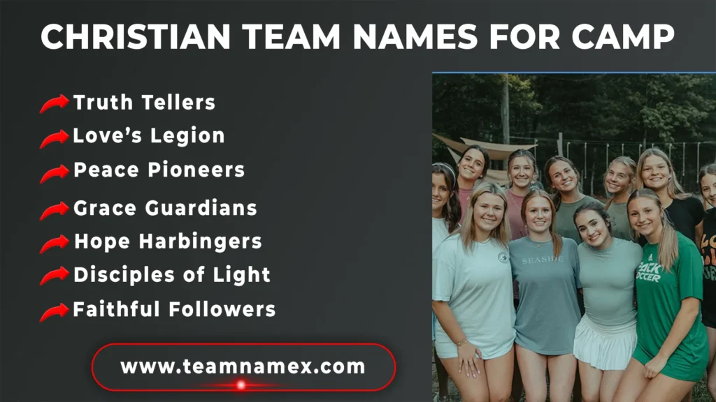 Christian Team Names for Camp