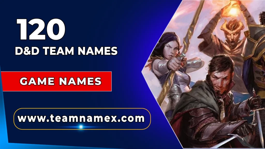 D&D Team Names