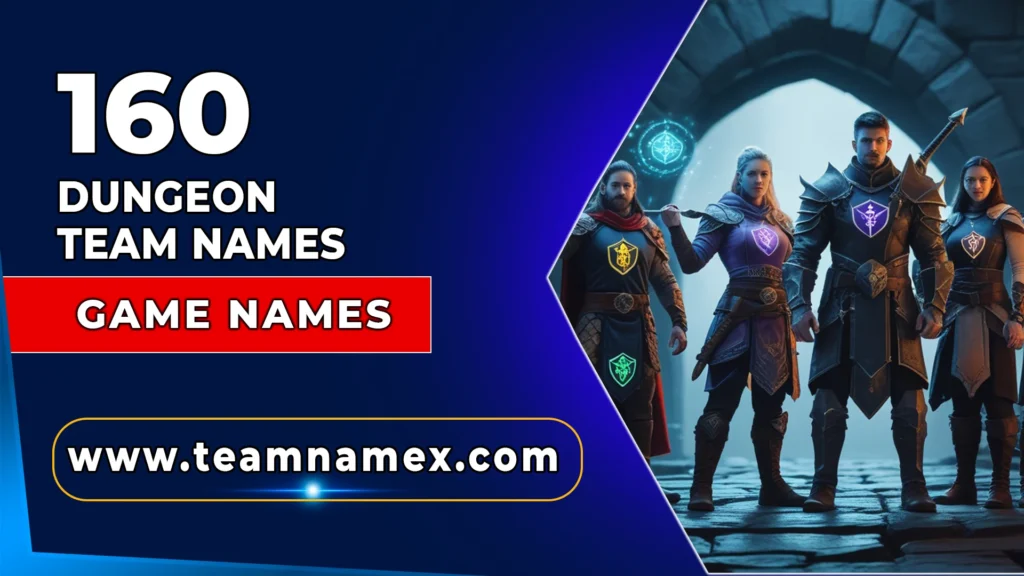 Dungeons and Dragons Team Names