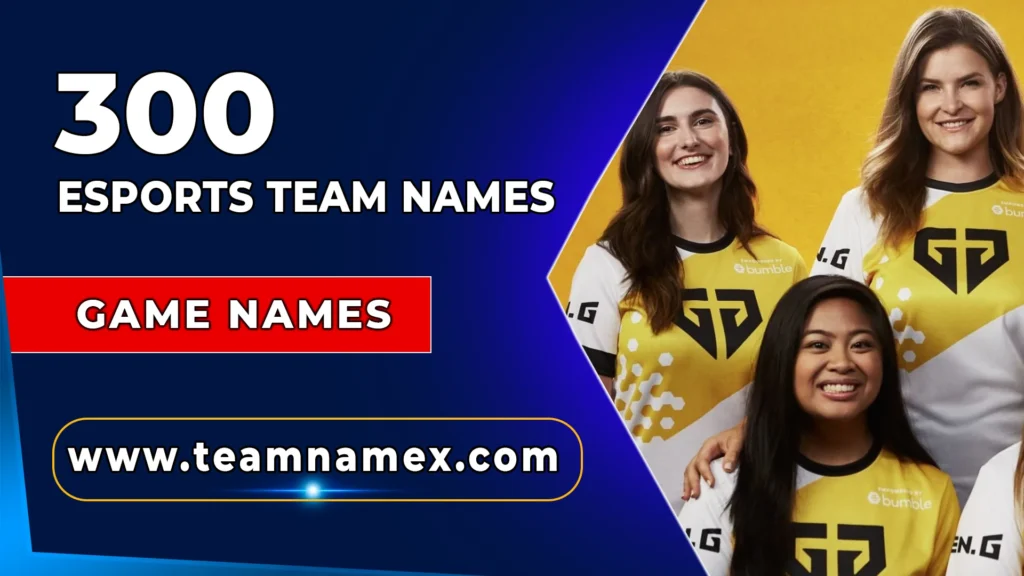 Esports Team Names