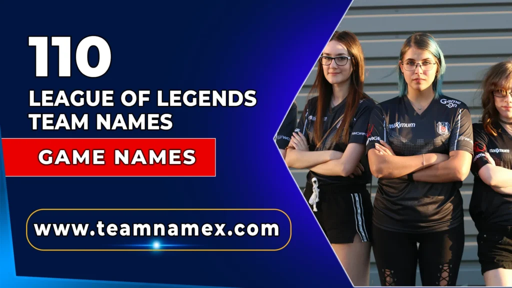 League of Legends Team Names