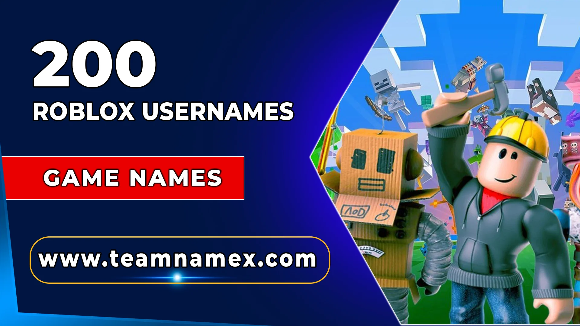 Roblox Usernames
