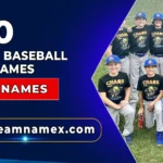 Travel Baseball Team Names