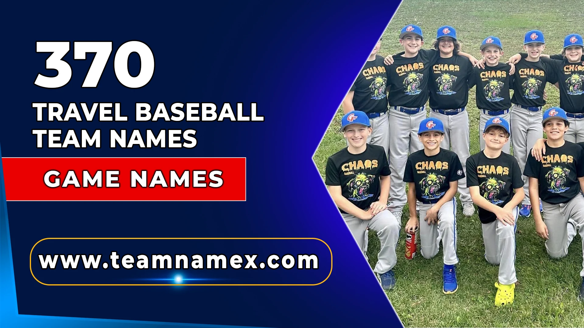 Travel Baseball Team Names