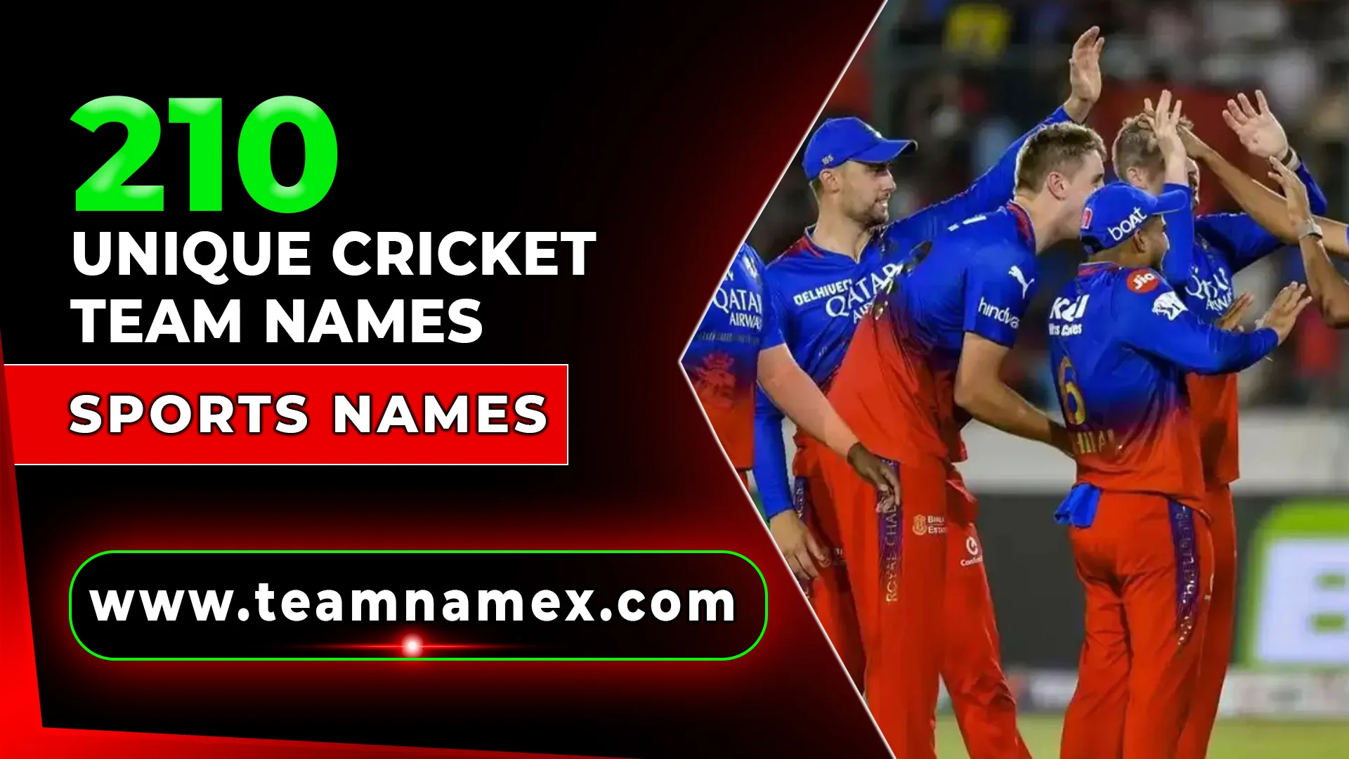 Unique Cricket Team Names