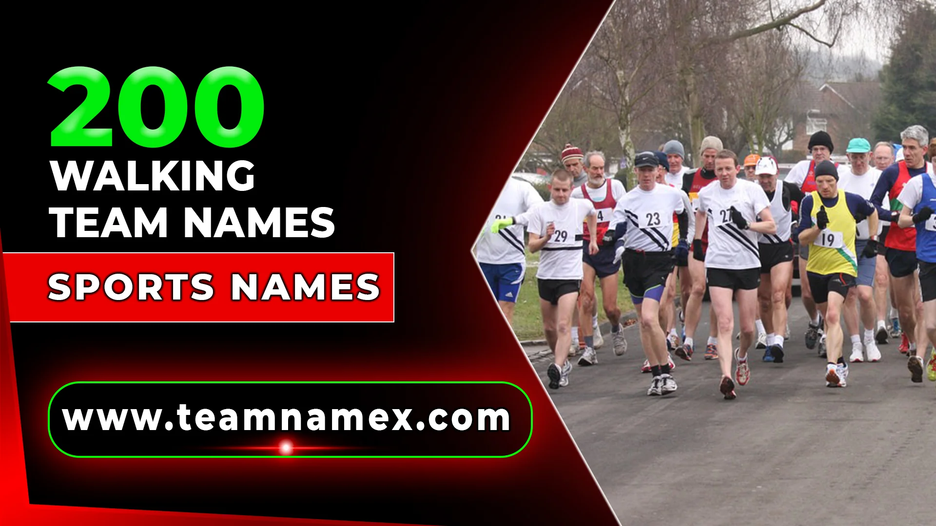 Walking Team Names