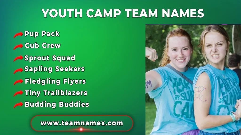 Youth Camp Team Names